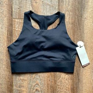 Calia Razorback Black Sports Bra